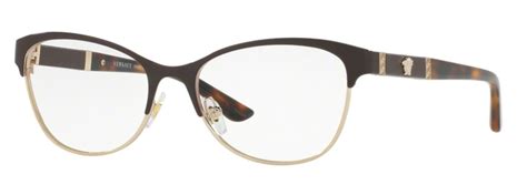 versace glasses browline|Versace™ VE1233Q Irregular Eyeglasses .